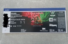 Iron maiden ticket - iron,