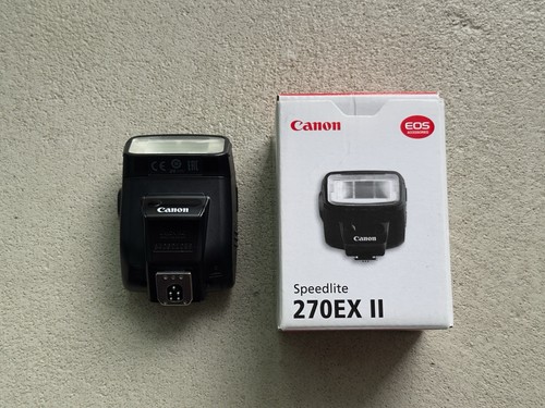 Canon speedlite 270ex blitz - canon, ii
