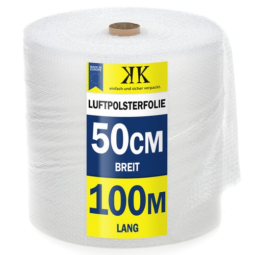 Luftpolsterfolie x 100m - luftpolsterfolie,