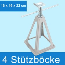 Wohnwagenstützen alu - 4x,