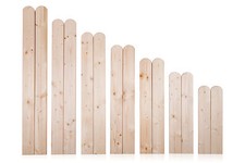 Zaunlatten 90cm holzzaun - zaunlatten,