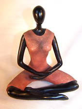 Gilde Keramik Figur - " YOGA ", sehr schöne aufwändige Handarbeit.