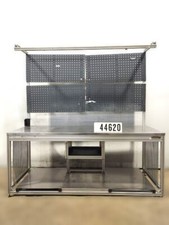 Alu Nut Profil Tisch Werktisch Werkbank Packtisch Montagetisch Podest 44620