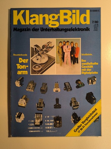 Klangbild hifi magazin 1980 - klangbild, magazin,