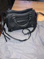 Balenciaga neo Classic Mini Top Handle Bag Leather Black