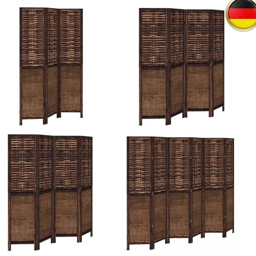 Paravent raumteiler massivholz - paravent,