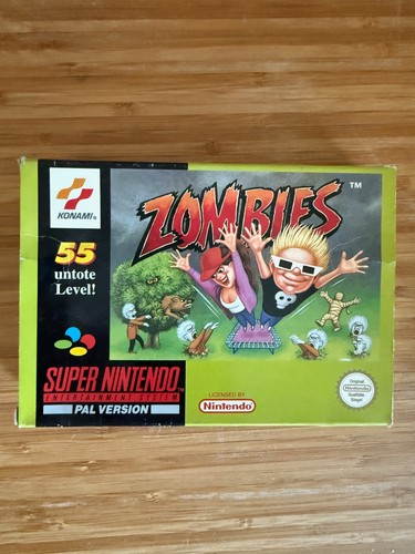 Super nintendo zombies snes - super,