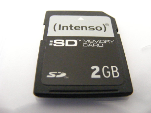 2gb secure digital - card, (