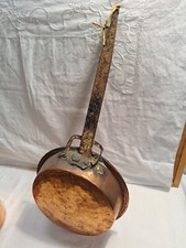 große alte Kupferpfanne