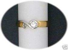 SCHLICHTER BRILLANTRING 0,16ct