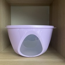 Tupperware Mediterrano  4,3 L Schüssel mit Sichtfenster Lila Neu