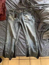 blue flared 808vision jeans