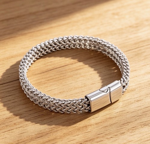 Auffälliges armband silber - armband,