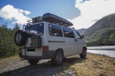 Camper mit viel - , zubehör