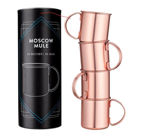 Moscow mule becher 4er - moscow,