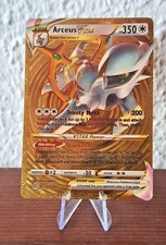 Pokemon Karte Englisch Arceus Vstar HP350 Farbe Gold NM Sammlerstück