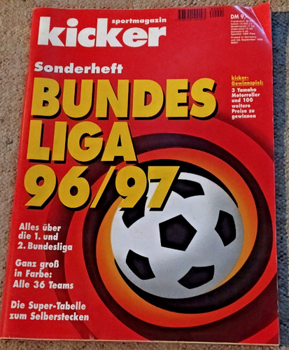 Kicker sonderheft bundesliga - sonderheft,