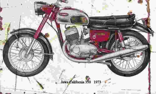 Jawa california350 1973 - california350,