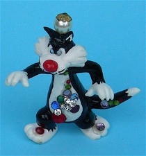 Kater Sylvester Anstecker