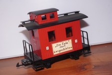 BOD/R] LGB SPUR G 40200 FELDBAHN GÜTERZUGBEGLEITWAGEN CABOOSE ROT OHNE OVP