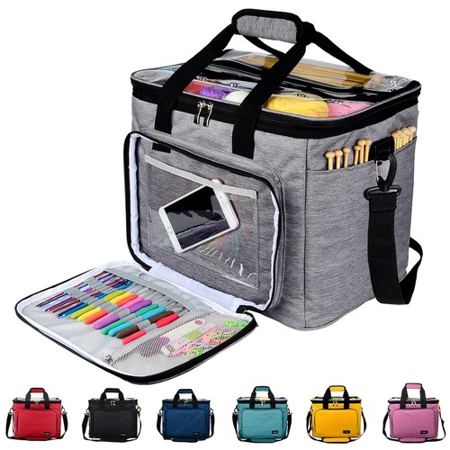 Stricktasche wolle nadeln garn - wolle,