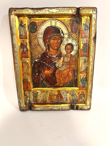 Ikone madonna mit kind - madonna,