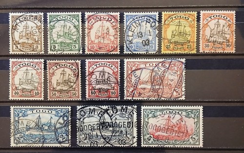 Kolonie togo minr 7 19 - dt., minr.