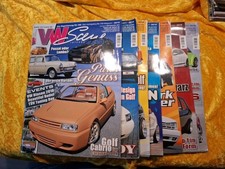 Konvolut VW Scene Magazine, Zeitschriften 2010 Nr: 1,2,3,4,5,6,9