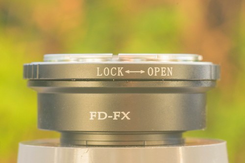 Fujifilm fx adapter - fd,
