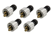 5 Stk. 2-poliger Stecker DIN