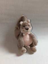NOUKIES Noukie´s Kuscheltier Eichhörnchen Plüschtier rosa Schleife ca 16cm