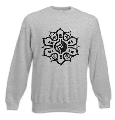 Aztec flower sweatshirt - flower, i