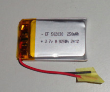 Lipo Akku 250mAh 3.7V / 0.925Wh Bosch Intuvia Batterie 502030