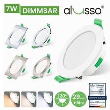 7W LED Einbauleuchten Bad