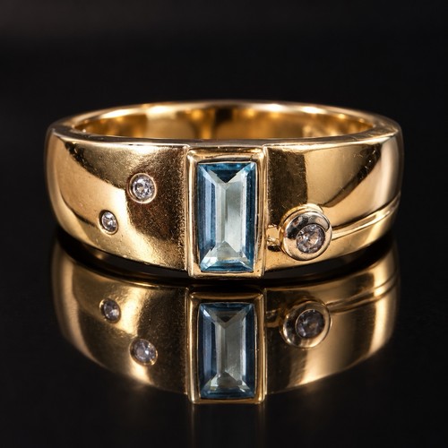 Vintage ring 333 gelbgold - vintage,