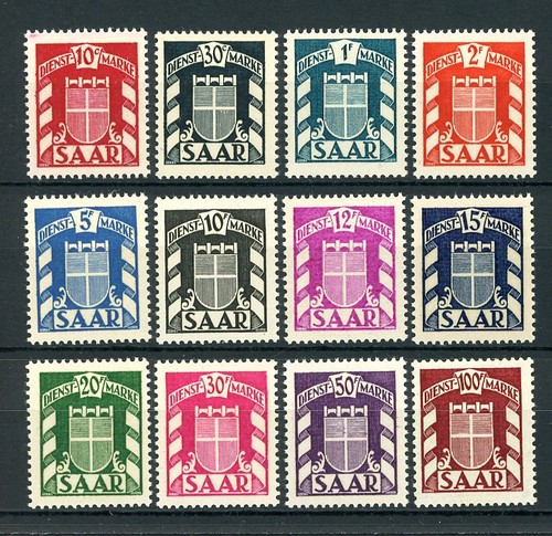 Saarland dienst 33 44 - saarland, mi.nr.33/44