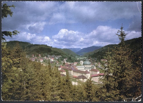 Ansichtskarte blasien - st.,