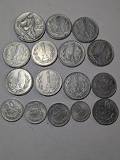 5 1 Zloty 50 20 10  Groszy Polen Münzen