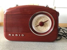 Aus Nachlass. Tchibo TMC retro radio edler Holz-Optik