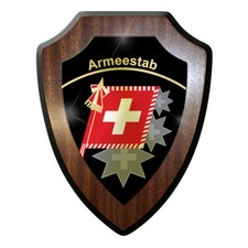 Wappenschild - Chef Armeestab C A Stab Schweizer Armee Emblem Abzeichen #11924