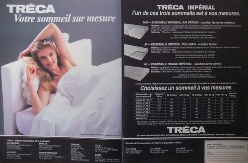 Pressewerbung 1985 matratze - pressewerbung,