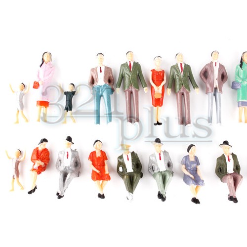 100 stk modellbau figuren 32 - modellbau,
