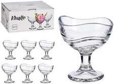 6er Eisbecher Dessertschalen