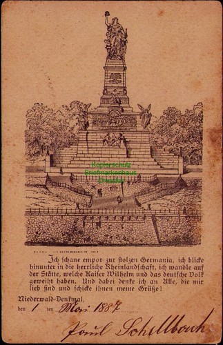 194603 niederwald denkmal - 194603, niederwald-denkmal