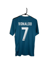 Real Madrid Ronaldo #7 2017/18 Small 3rd Trikot Adidas Top Zustand BR3539