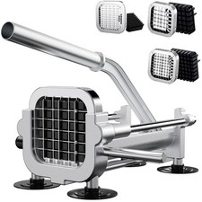 Pommes-Schneider Edelstahl 3er