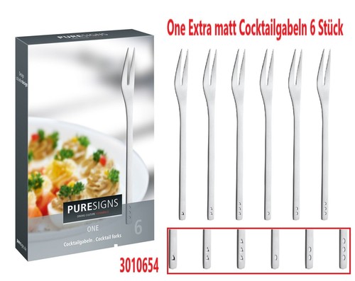 Puresigns cocktailgabeln one - cocktailgabeln,