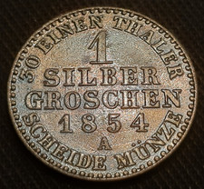 Preussen 1 Silbergroschen 1854