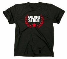 Karl Marx Stadt Chemnitz T-Shirt DDR Sachsen Brandenburg Ostdeutschland Retro