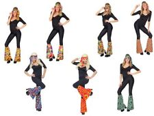 Hippie Stirnband mit Stulpen Damen Kostüm Flower Power 70er 80er Jahre